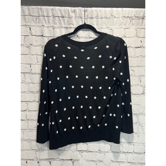 Halogen Front Button, Polka Dot Cardigan - Picture 4 of 6